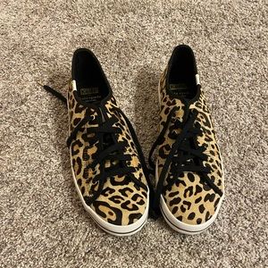 NOB Kate Spade x Keds leopard print sneaker